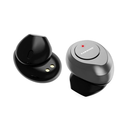 SARDiNE F8 TWS Bluetooth V5.0 Wireless Stereo Earphones with Charging Box(Rose Gold)