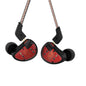 KZ AS10 Ten Unit Moving Iron In-ear HiFi Earphone without Microphone(Red)