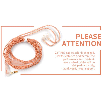 KZ ZST Circle Iron In-ear Mega Bass MP3 Dual Unit Earphone without Microphone (Carbon Fiber Black)