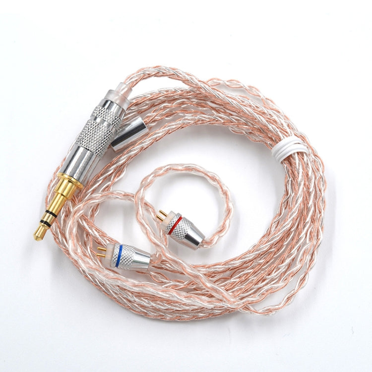 Câble d'amélioration plaqué cuivre-argent mixte KZ B pour écouteurs KZ ZST / ZS10 / ES4 / AS10 / BA10