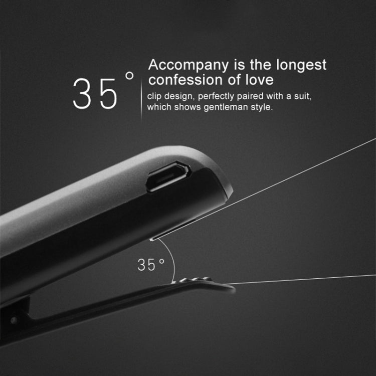 Fineblue F910 CSR4.1 Retractable Cable Caller Vibration Reminder Anti-theft Bluetooth Headset(White)