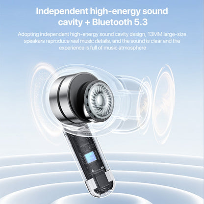 Yesido TWS28 ANC+ENC Dual Noise Reduction Smart TWS Wireless Bluetooth Earphone (Beige)