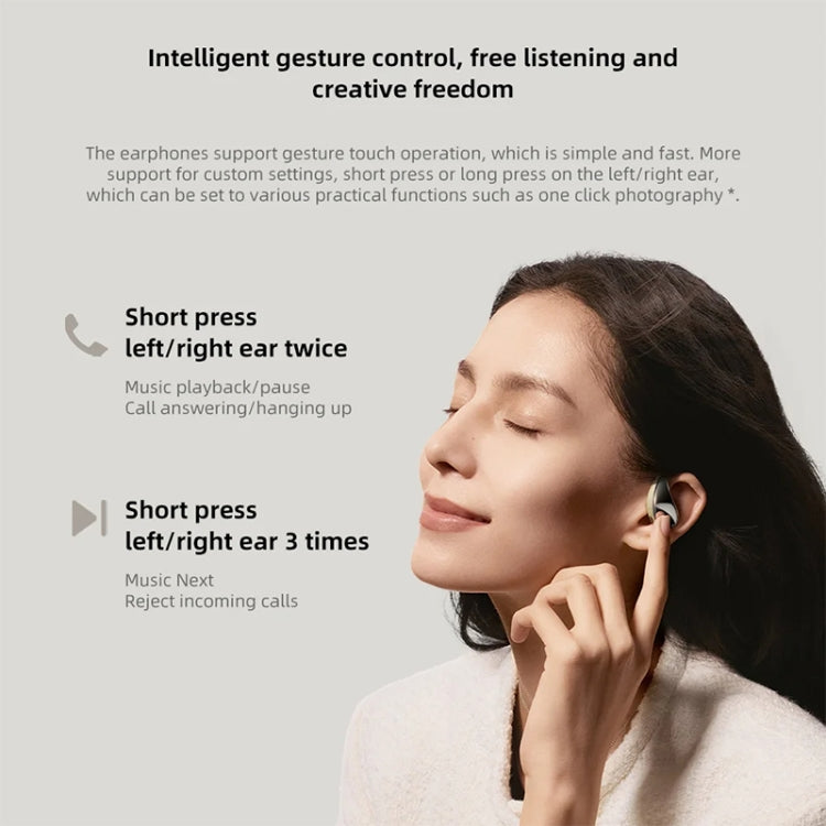 Écouteurs sans fil Bluetooth 5.3 Open-Ear Xiaomi d'origine (Or)