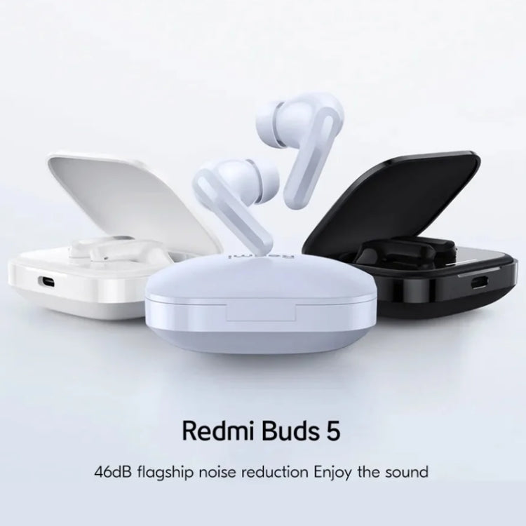 Original Xiaomi Redmi Buds 5 Wireless Bluetooth Earphone (Black)