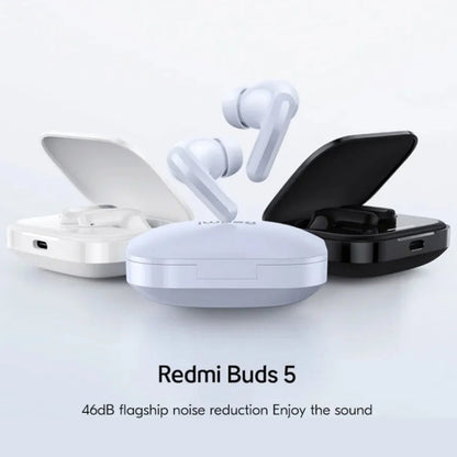 Original Xiaomi Redmi Buds 5 Wireless Bluetooth Earphone (White)