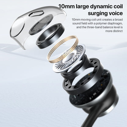 Yesido YH41 Type-C Plug Wired HiFi Sound Music Earphones with Mic
