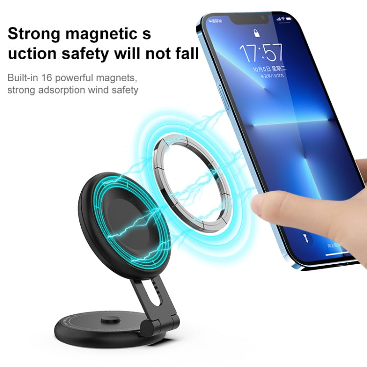 R-JUST HZ19 Car Mobile Phone Magnetic Bracket (Black)