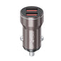 Chargeur de voiture double USB 15 W WK WP-C43 Staroad Series (café)