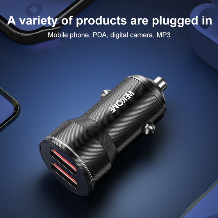 Chargeur de voiture double USB 15 W WK WP-C43 Staroad Series (café)
