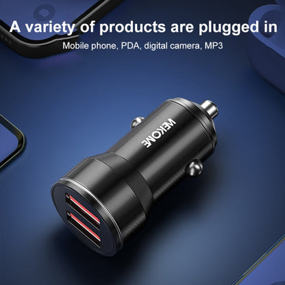 Chargeur de voiture double USB 15 W WK WP-C43 Staroad Series (café)