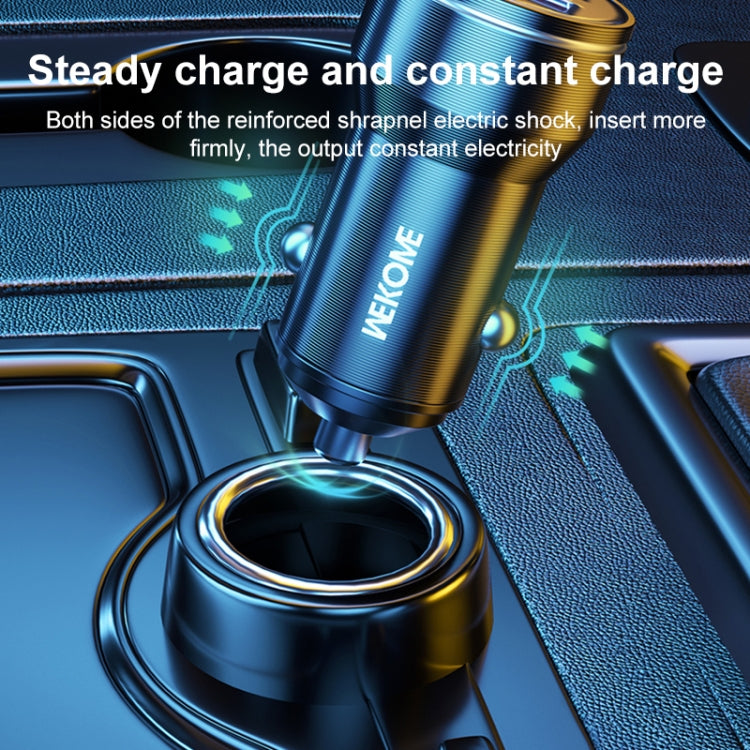 Chargeur de voiture double USB 15 W WK WP-C43 Staroad Series (café)