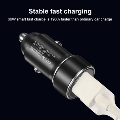 WK WP-C46 Chargeur de voiture double USB 15 W Vieyie de la série Staroad (Noir)