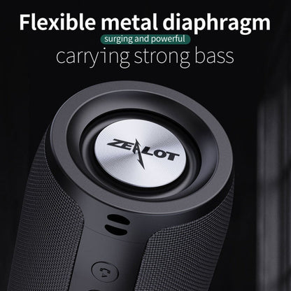 ZEALOT S51 Portable Stereo Bluetooth Speaker with Built-in Mic, Support Hands-Free Call & TF Card & AUX (Camouflage)