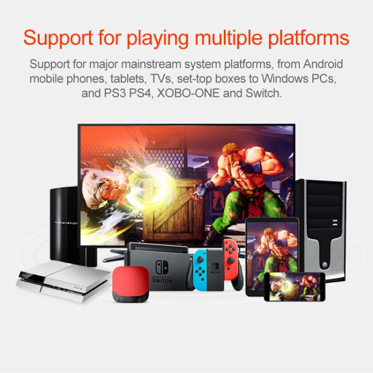 PXN PXN-0082 Gladiator Street Machine Game Handle Rocker Controller for Nintendo Switch / PC / Android System / PS3 / PS4 / XboxOne