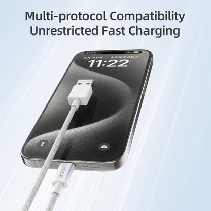 ROCK Z20 1m 6A USB to USB-C / Type-C Fast Charging Data Cable