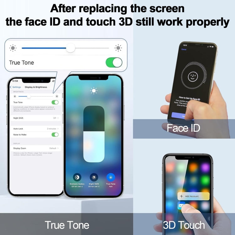 JK incell LCD Screen For iPhone X
