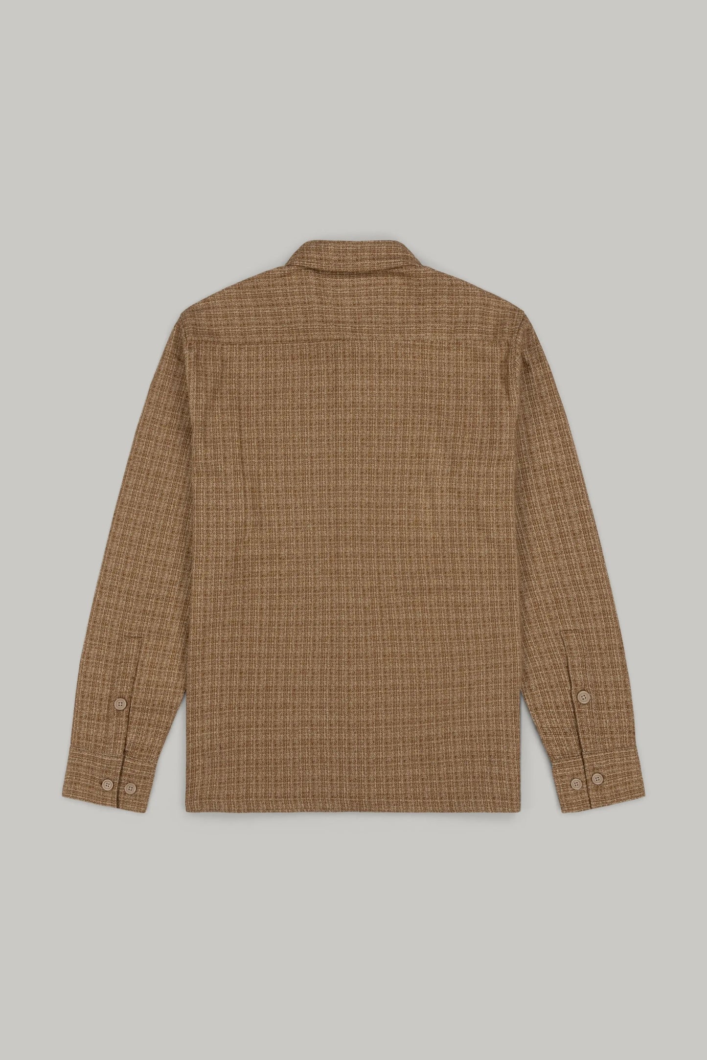 J Neo Cotton Overshirt Stone & Grey