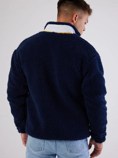 Sherpa Fleece Dark Navy