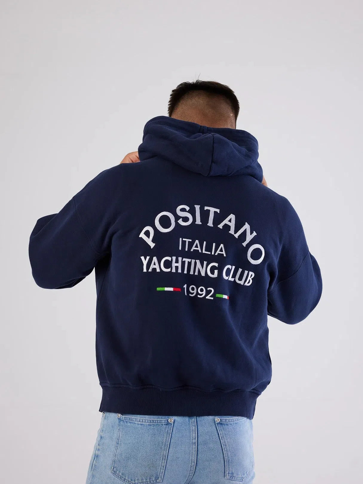 Positano Heavyweight Hoodie Navy