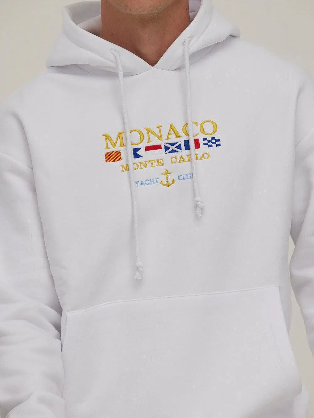 Monaco Hoodie White
