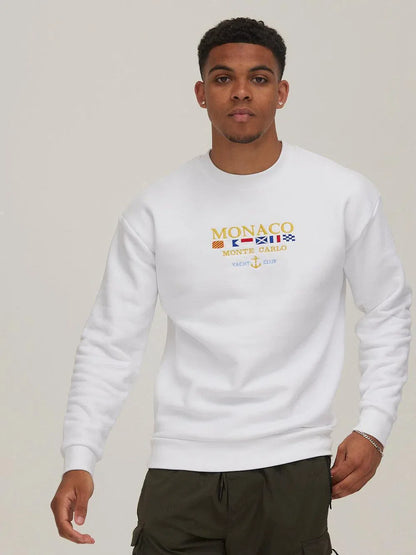 Monaco Sweatshirt White