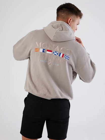 Monaco Heavyweight Hoodie Beige