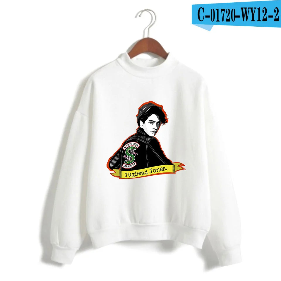High Collar Sweatshirt