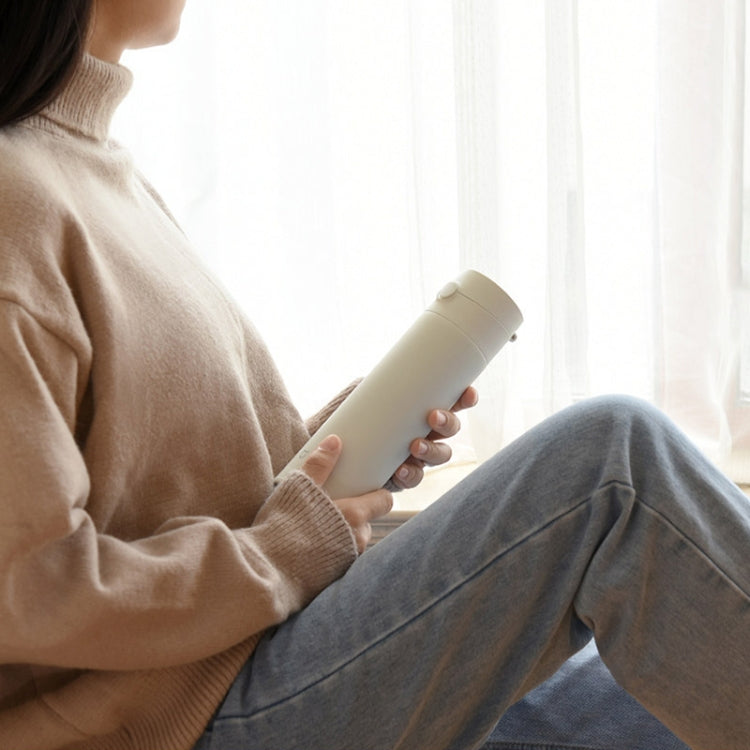 Original Xiaomi Mijia 480ML Insulation Vacuum Thermal Cup Water Bottle (White)