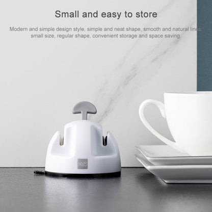 Mini affûteur de couteaux double roue Xiaomi Youpin Huohou (blanc)