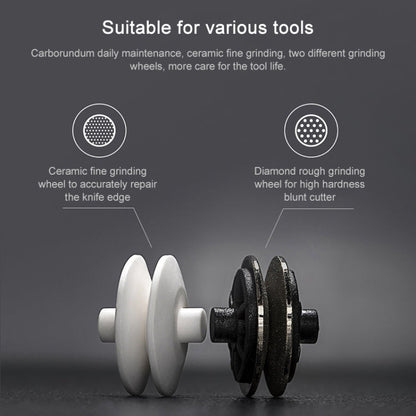 Mini affûteur de couteaux double roue Xiaomi Youpin Huohou (blanc)