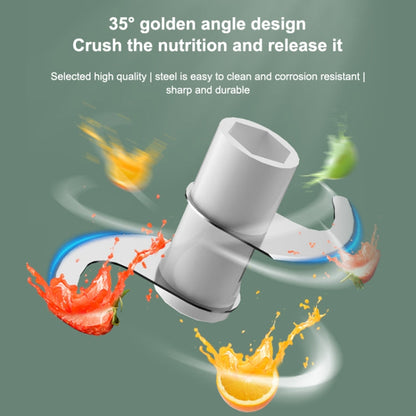 REMAX SL-BM03 Rechew Series Wireless Electric Garlic Stirrer Cordless Portable Food Processor (White)