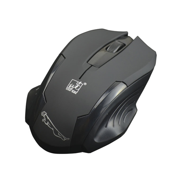 Souris optique filaire givrée Chasing Leopard 512G USB pour jeu, longueur : 1,3 m (noir)