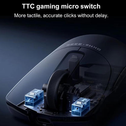 Original Xiaomi  Mouse X1 Wired Wireless 2.4G TTC Micro Switches 8000Hz 26000 DPI Gaming Mouse (Black)