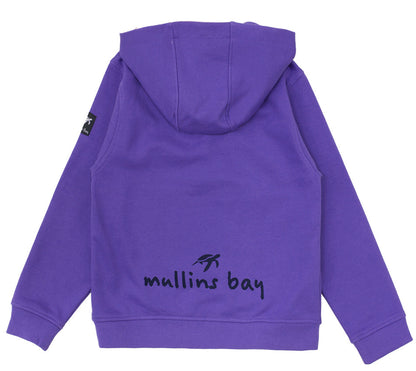Childrens Boatyard Button Up Hood - Indigo Haze
