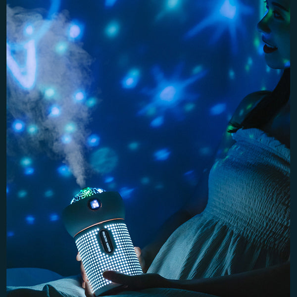 Projection Night Light & USB Humidifier