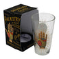 Gothic Gifts Phrenology and Palmistry Drinking Glass
