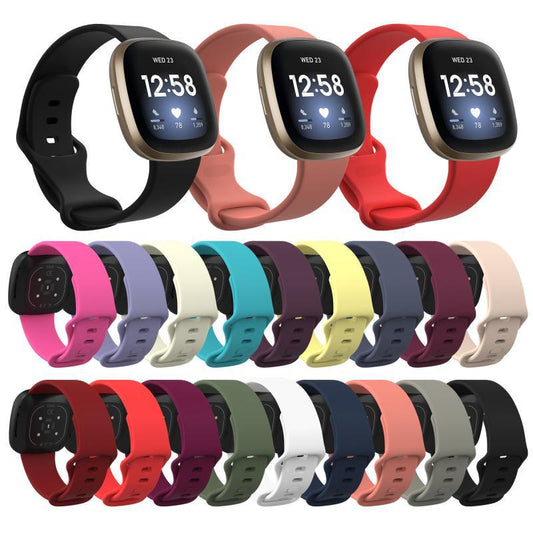 Fitbit Versa 3 Silicone Watch Strap