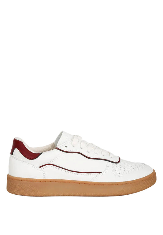 Kyniska Faux Leather Everyday Sneakers