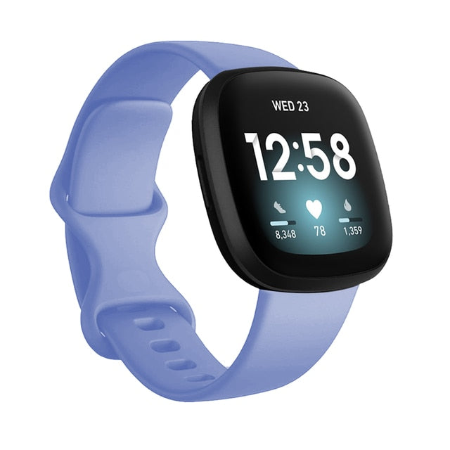 Fitbit Versa 3 Silicone Watch Strap