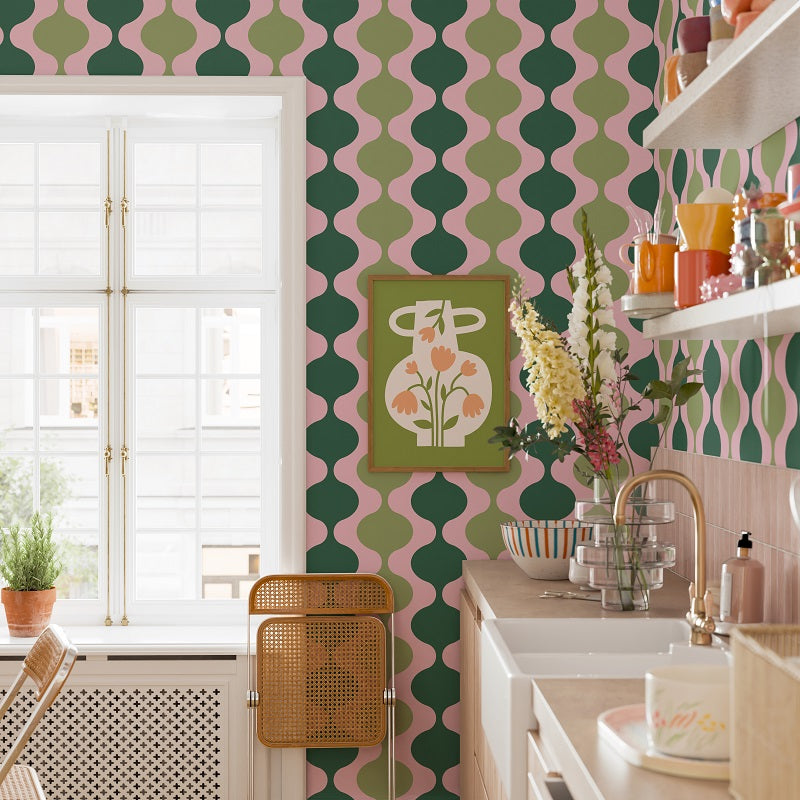 LAVA LAMP AVOCADO WALLPAPER