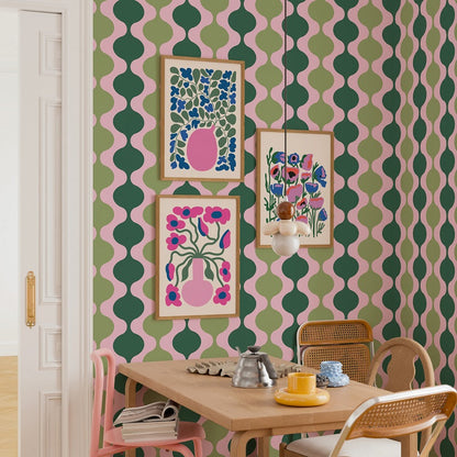 LAVA LAMP AVOCADO WALLPAPER