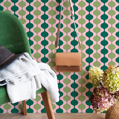 LAVA LAMP AVOCADO WALLPAPER