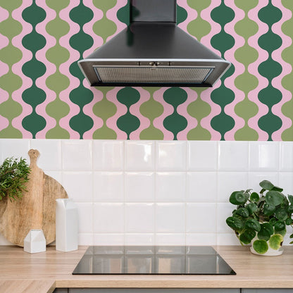 LAVA LAMP AVOCADO WALLPAPER