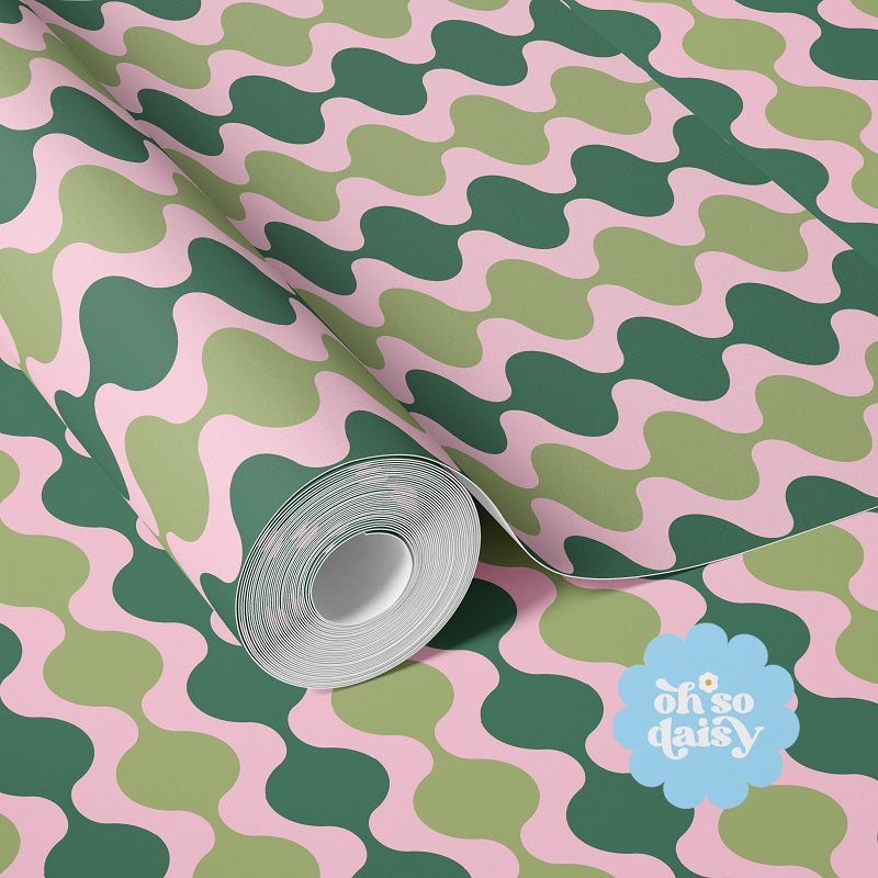 LAVA LAMP AVOCADO WALLPAPER