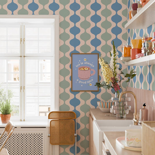 LAVA LAMP SERENITY WALLPAPER