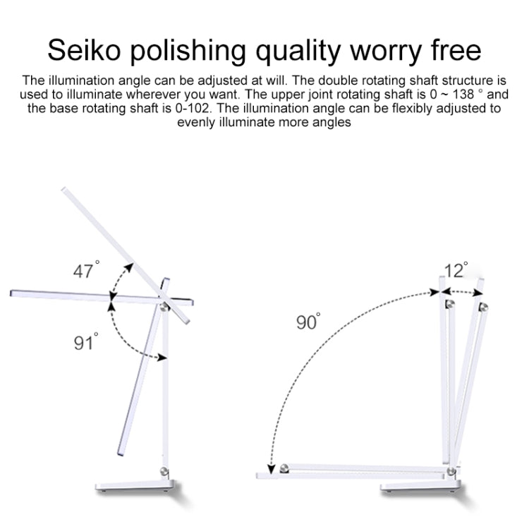 Huawei Dalen DL-01W Smart Desk Lamp 5i Blue Light Reduction Eye Protection Learning Reading Lamp(White)