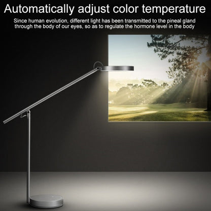 Lampe de bureau Huawei OPPLE Smart Eye Protection Desk Lamp Pro à intensité variable automatique, lumière de lecture anti-lumière bleue (noir)