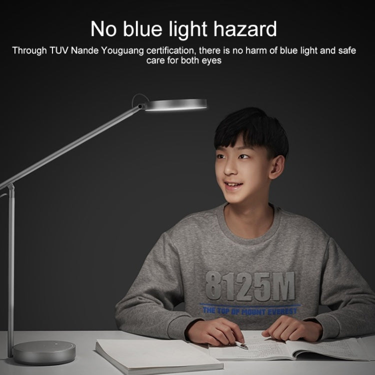 Lampe de bureau Huawei OPPLE Smart Eye Protection Desk Lamp Pro à intensité variable automatique, lumière de lecture anti-lumière bleue (noir)