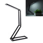 Lampe de bureau LED 3W pliable réglable, chargement USB, protection oculaire (Noir)