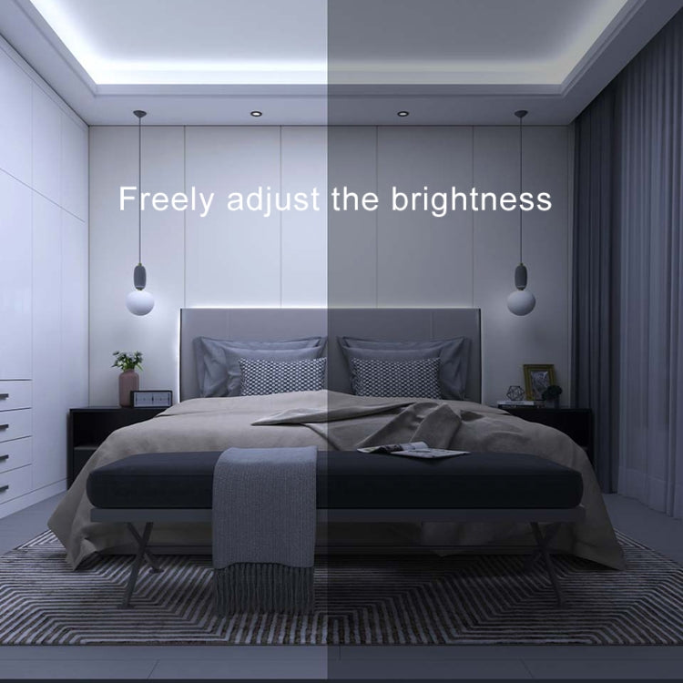 Original Xiaomi Youpin Yeelight Bande Lumineuse LED 5m WiFi Bande Lumineuse Intelligente Prise en Charge du Contrôle par l'Application Xiaomi / Alexa Google Home Assistant, avec Pilote